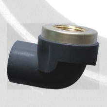 ASTM SCH80 UPVC Female Elbow 90° Dark Grey 