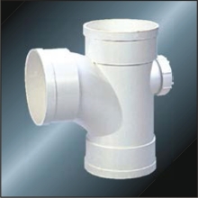 BS5255/4514 Drainage Upvc Tee Back Door With Grey 